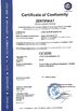 Chiny Jiangsu Stord Works Ltd. Certyfikaty